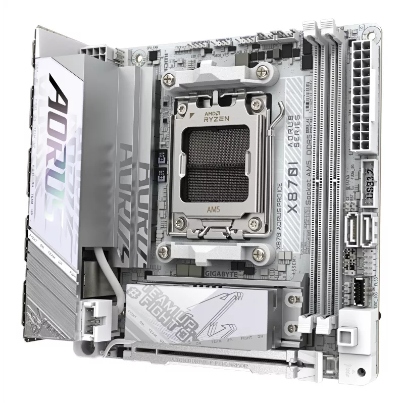 Motherboard GIGABYTE X870I AORUS PRO ICE, AMD AM5, Mini-ITX