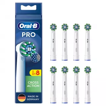 Oral-B CrossAction 8 Stk. Weiß