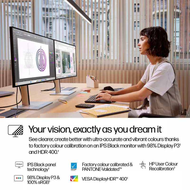 HP Series 7 Pro 27 Zoll QHD Thunderbolt 4 Monitor - 727pu