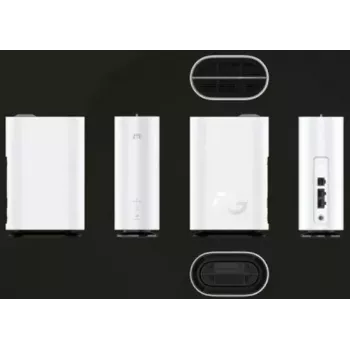 Tischrouter ZTE G5C Dual Band Wi‑Fi 802.11ac (Wi‑Fi 6 AX1800, NanoSIM, 2×Gigabit LAN, USB-A)