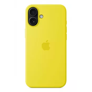 Silikonhülle Apple iPhone 16 Plus MagSafe Gelb