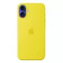 Silikonhülle Apple iPhone 16 Plus MagSafe Gelb