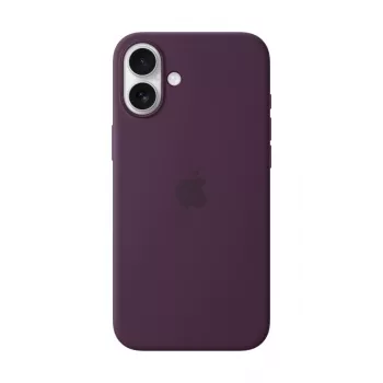APPLE Apple Silikon Case mit MagSafe iPhone 16 Plus Pflaume
