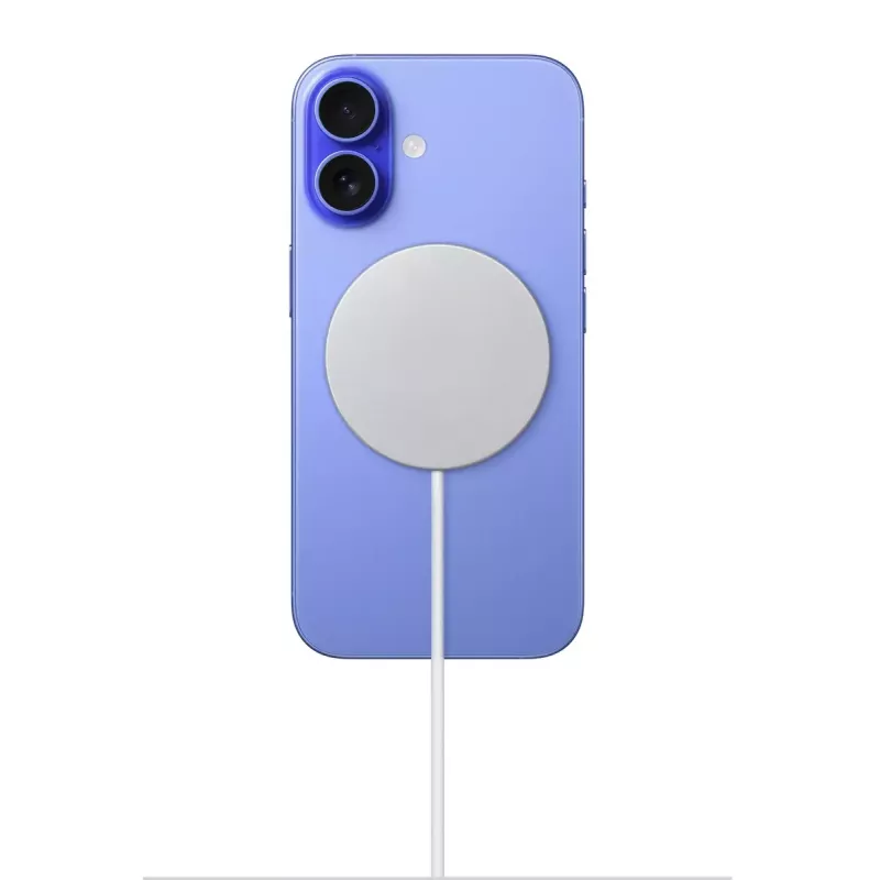 Kabelloses MagSafe-Ladegerät 1 m Apple MX6Y3ZM/A-2 – Weiß, Innenbereich, USB, Qi2, Schnellladung