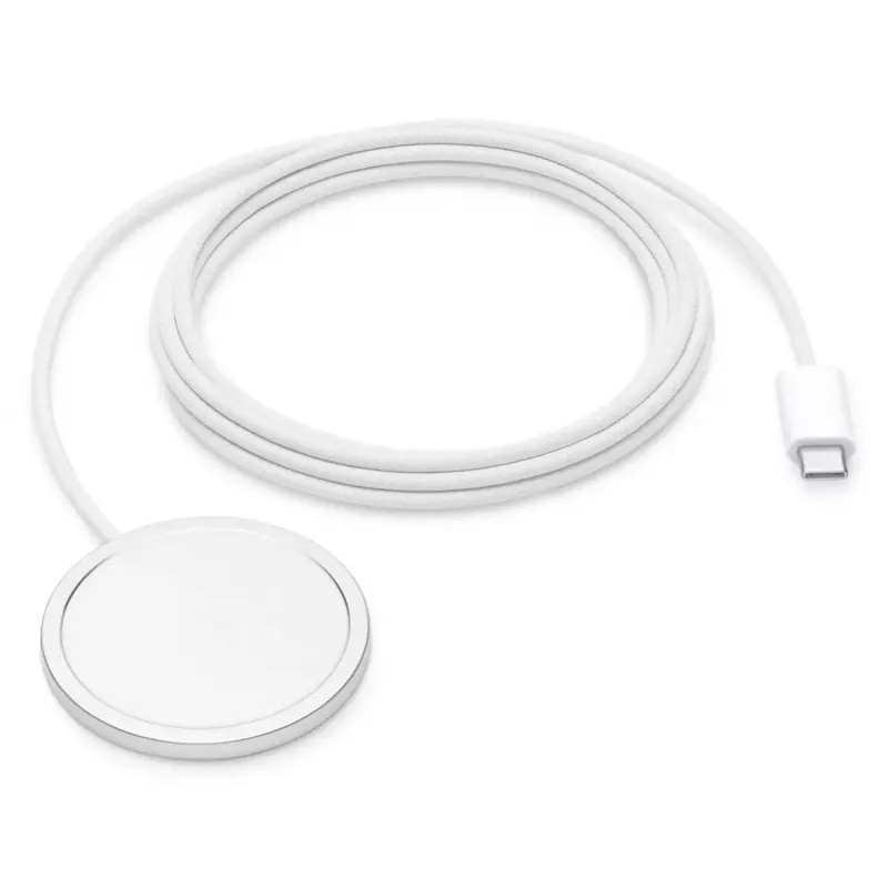 Kabelloses MagSafe-Ladegerät 1 m Apple MX6Y3ZM/A-2 – Weiß, Innenbereich, USB, Qi2, Schnellladung
