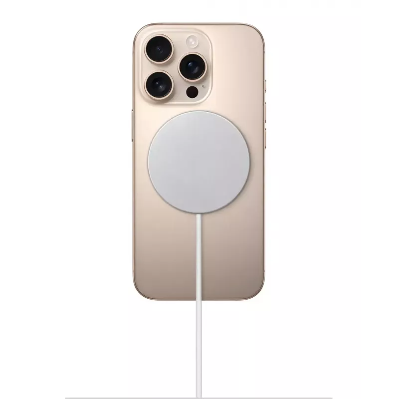 Kabelloses MagSafe-Ladegerät 1 m Apple MX6Y3ZM/A-2 – Weiß, Innenbereich, USB, Qi2, Schnellladung