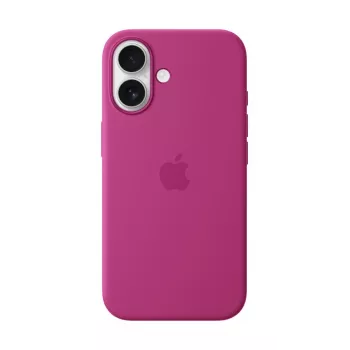 APPLE Apple Silicone Case mit MagSafe iPhone 16 Fuchsia