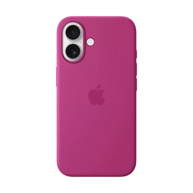 APPLE Apple Silicone Case mit MagSafe iPhone 16 Fuchsia