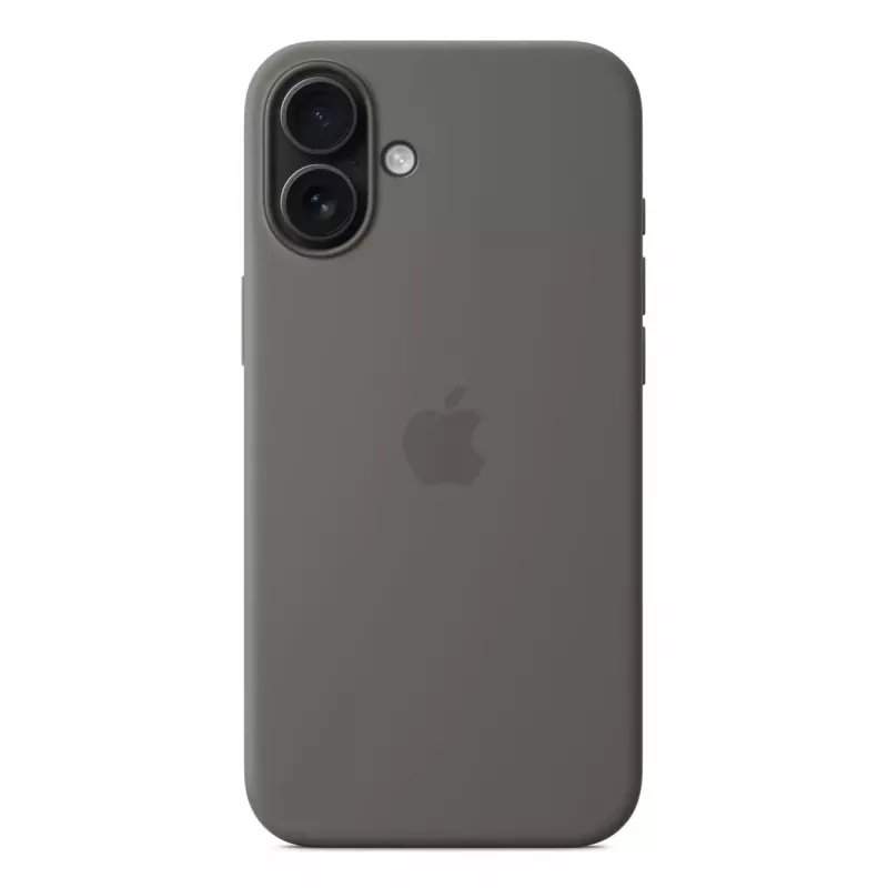 APPLE Apple Silicone Case mit MagSafe iPhone 16 Plus Stone Grau