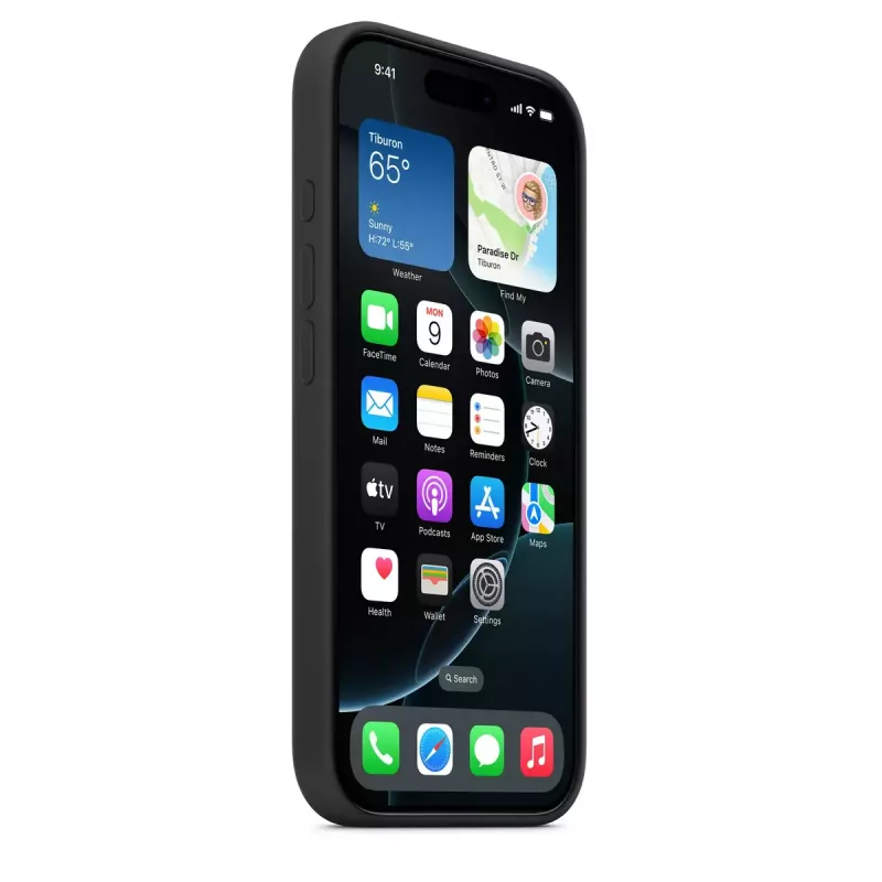 APPLE Apple Silicone Case mit MagSafe iPhone 16 Pro Schwarz