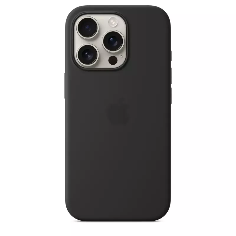 APPLE Apple Silicone Case mit MagSafe iPhone 16 Pro Schwarz