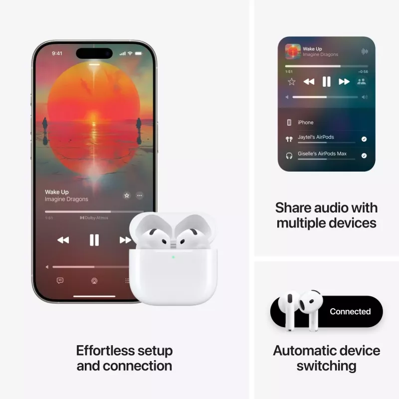 Headset Apple AirPods 4. Generation Active Noise Cancellation