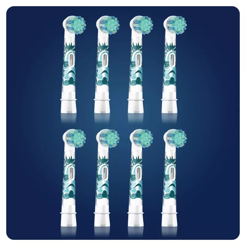 Oral-B Kids 81748450 Zahnbürstenkopf 8 Stk. Mehrfarbig