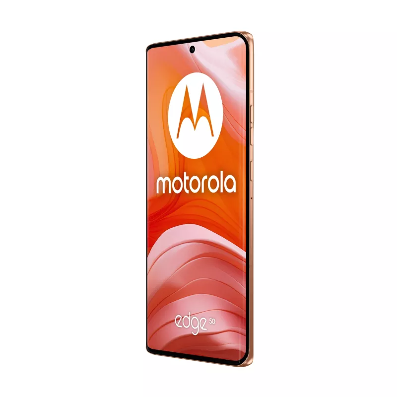 Motorola edge 50 16,9 cm (6,67 Zoll) Dual SIM Android 14 5G USB Typ-C 12 GB 512 GB 5000 mAh Pfirsich