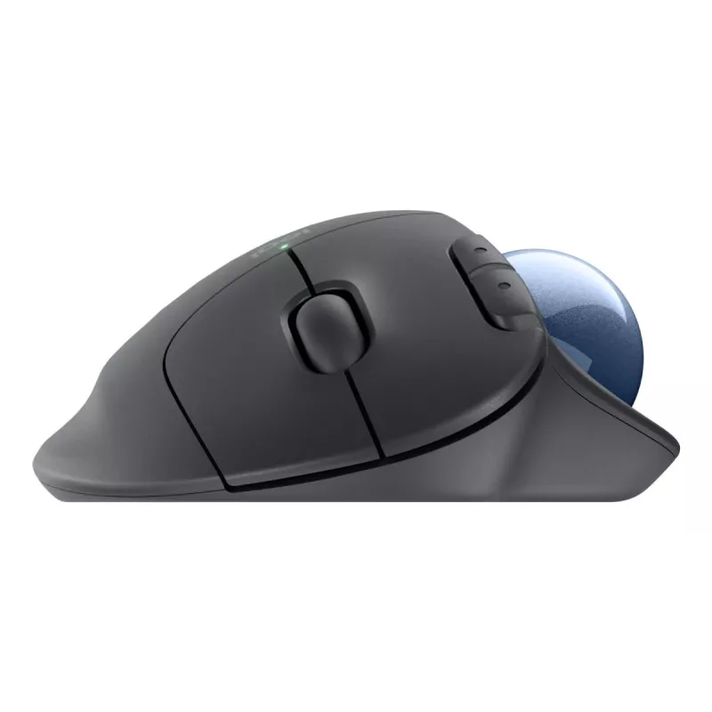 LOGITECH Ergo M575s Wireless Trackball - Graphite+blauer Ball