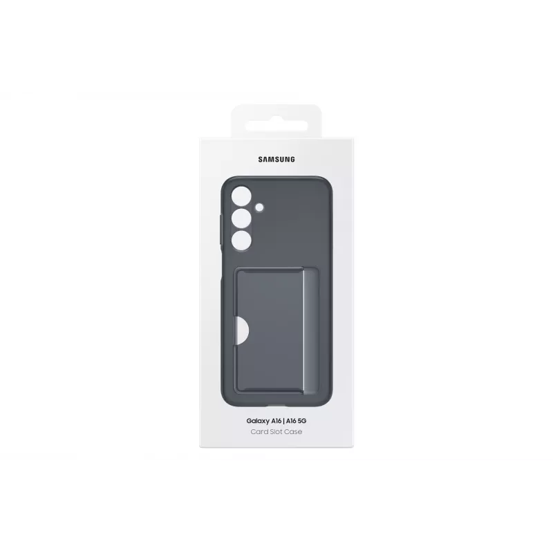 Samsung Galaxy A16 5G Kartenfach-Hülle Schwarz