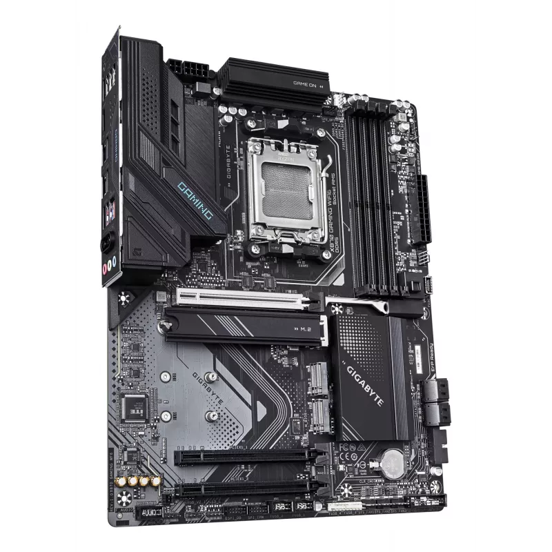 Motherboard GIGABYTE X870 GAMING WIFI6 ATX, AMD X870, Socket AM5, DDR5, 4x DIMM, bis zu 256 GB, Wi‑Fi 6, 2.5Gb LAN