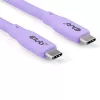 USB-C-Kabel CLUB3D CAC-3004 2m Lila