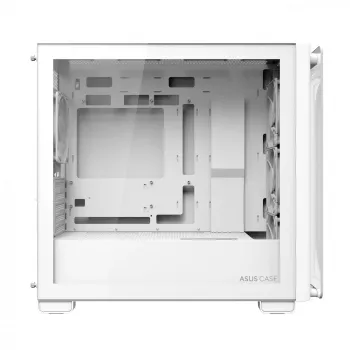 ASUS A23 PLUS TG ARGB WHITE, PC, Weiß, micro ATX, Mini-ITX, Multi, 16,5 cm, 38 cm