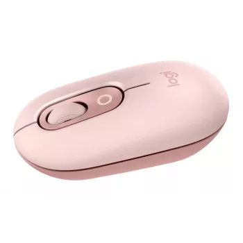 LOGITECH Pop Mouse - Anpassbare Emojis - Kabellos - Rose