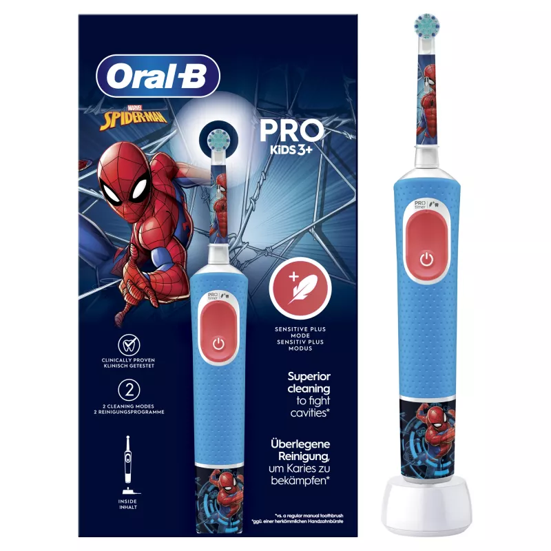 Oral-B Kids elektrische Zahnbürste Kind Rotierende Zahnbürste Mehrfarbig