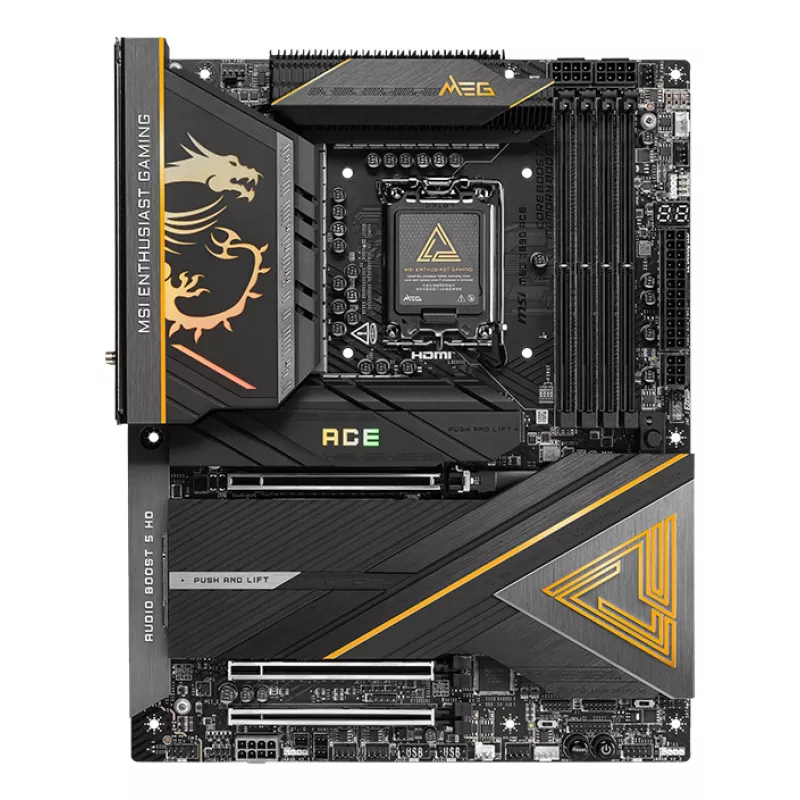 MSI MEG Z890 ACE Mainboard Intel Z890 LGA 1851 (Socket V1) ATX