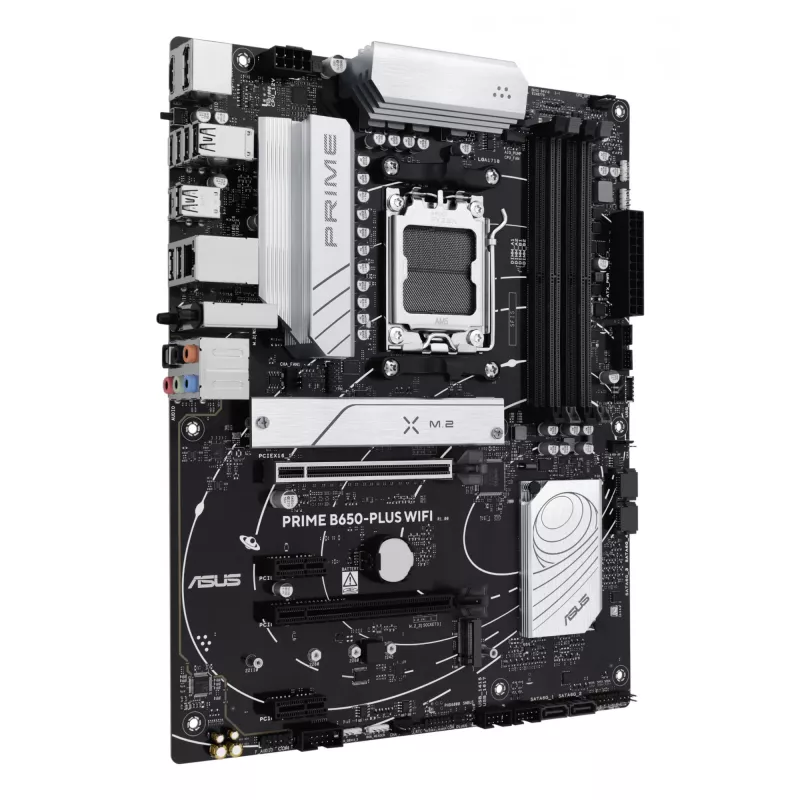 Motherboard ASUS PRIME B650-PLUS WIFI ATX — AMD B650, Sockel AM5, DDR5, 4 DIMM, 192 GB, Wi‑Fi 6E, 2,5Gb LAN