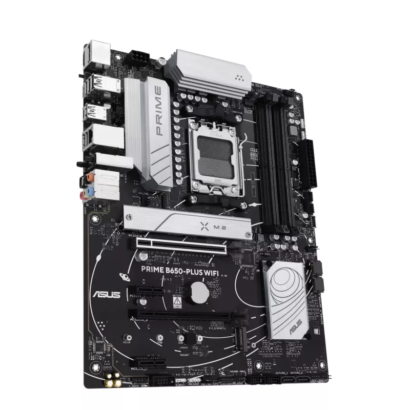 Motherboard ASUS PRIME B650-PLUS WIFI ATX — AMD B650, Sockel AM5, DDR5, 4 DIMM, 192 GB, Wi‑Fi 6E, 2,5Gb LAN