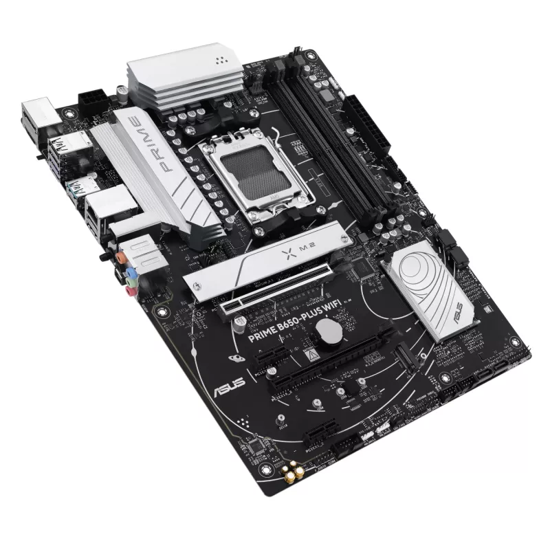 Motherboard ASUS PRIME B650-PLUS WIFI ATX — AMD B650, Sockel AM5, DDR5, 4 DIMM, 192 GB, Wi‑Fi 6E, 2,5Gb LAN