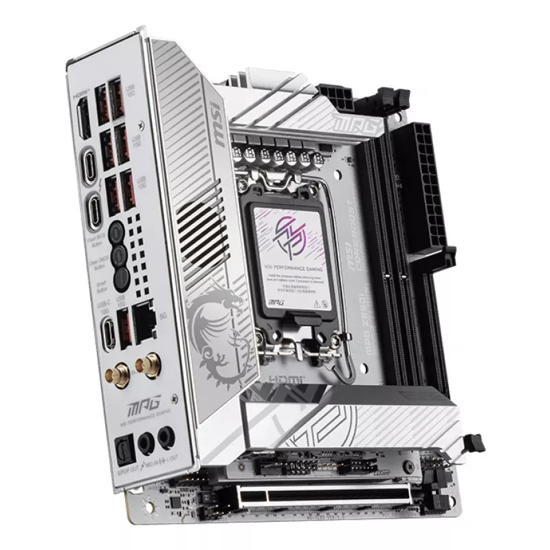 MSI MPG Z890I EDGE TI WIFI Mainboard Intel Z890 LGA 1851 (Socket V1) Mini-ITX