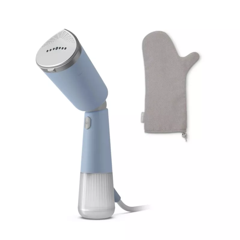 Philips 5000 series Handheld Steamer, Handheld garment steamer, 0.12 L, 0.58 min, Blau, Hellblau, 24 g/min