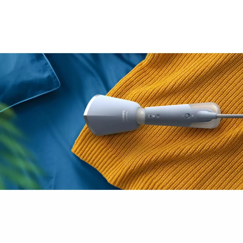 Philips 5000 series Handheld Steamer, Handheld garment steamer, 0.12 L, 0.58 min, Blau, Hellblau, 24 g/min