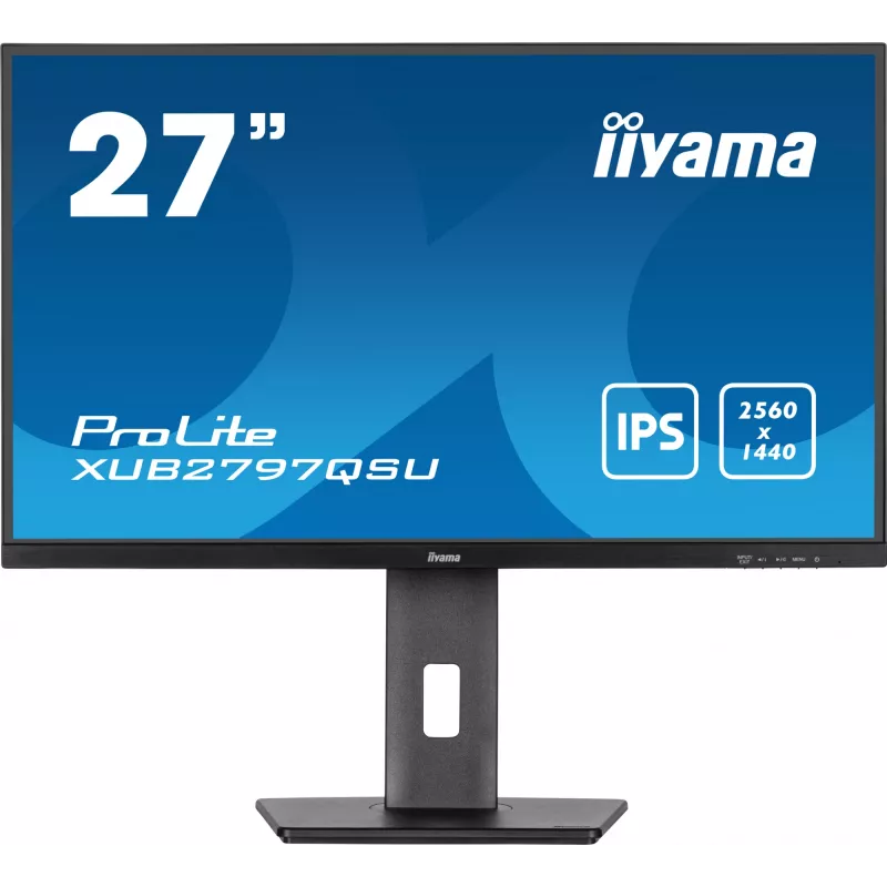 iiyama ProLite XUB2797QSU-B2 Computer Monitor 68,6 cm (27 Zoll) 2560 x 1440 Pixel Quad HD LED Schwarz