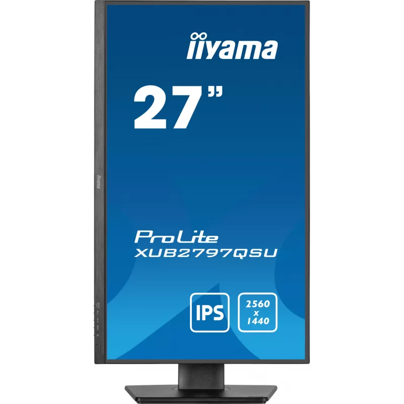 iiyama ProLite XUB2797QSU-B2 Computer Monitor 68,6 cm (27 Zoll) 2560 x 1440 Pixel Quad HD LED Schwarz