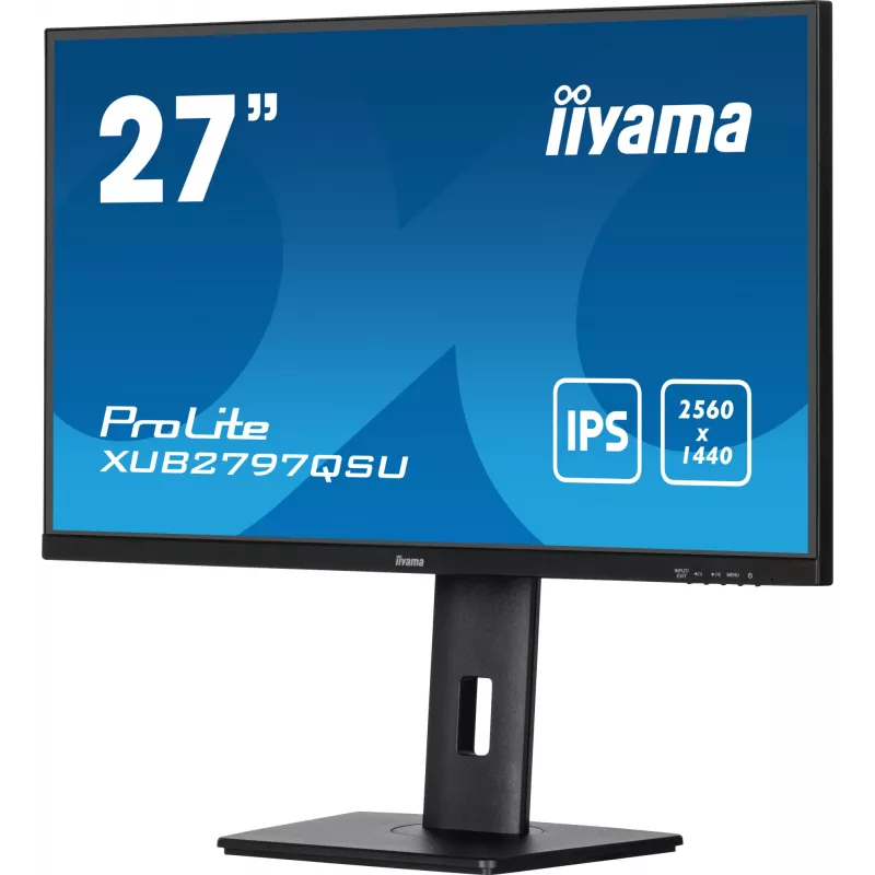 iiyama ProLite XUB2797QSU-B2 Computer Monitor 68,6 cm (27 Zoll) 2560 x 1440 Pixel Quad HD LED Schwarz