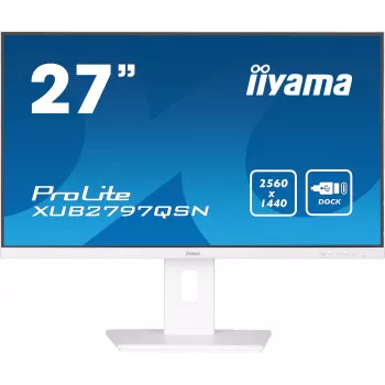iiyama G-MASTER XUB2797QSN-W2 Computermonitor 68,6 cm (27 Zoll) 2560 x 1440 Pixel Quad HD LED Weiß