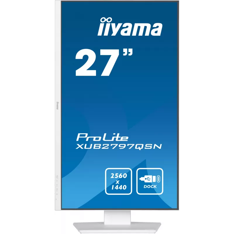 iiyama G-MASTER XUB2797QSN-W2 Computermonitor 68,6 cm (27 Zoll) 2560 x 1440 Pixel Quad HD LED Weiß