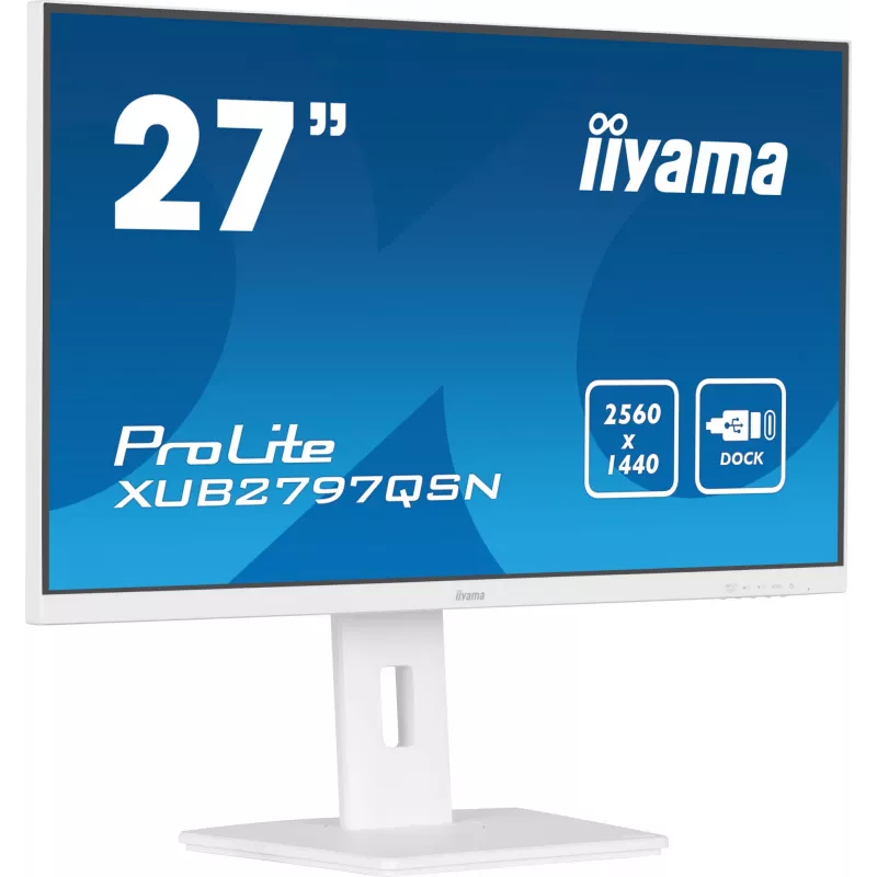 iiyama G-MASTER XUB2797QSN-W2 Computermonitor 68,6 cm (27 Zoll) 2560 x 1440 Pixel Quad HD LED Weiß