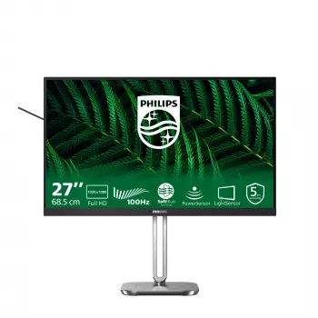 Philips 5000 series 27B2G5200/00 Computer-Monitor 68,6 cm (27 Zoll) 1920 x 1080 Pixel Full HD LCD Anthrazit