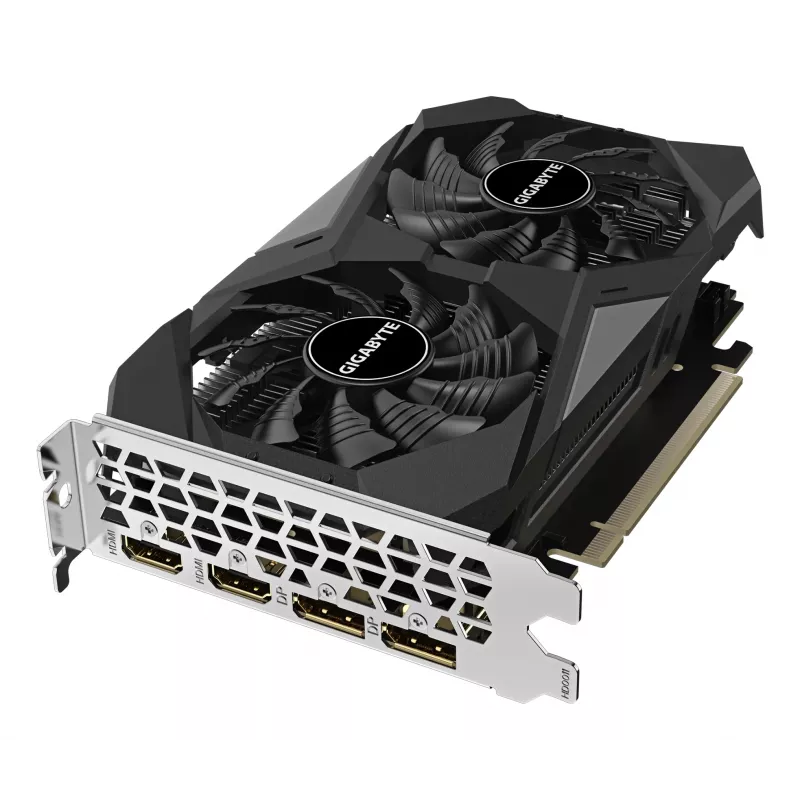 Grafikkarte GIGABYTE GeForce RTX 3050 — 6 GB GDDR6, 2304 CUDA-Kerne, PCIe 4.0, 14000 MHz Speicher