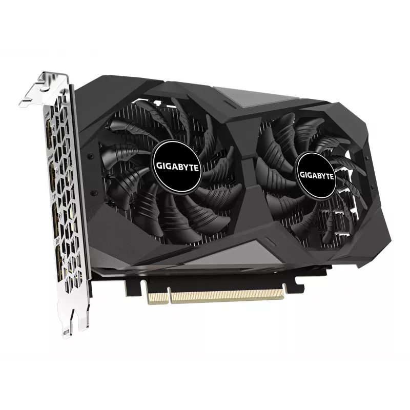 Grafikkarte GIGABYTE GeForce RTX 3050 — 6 GB GDDR6, 2304 CUDA-Kerne, PCIe 4.0, 14000 MHz Speicher