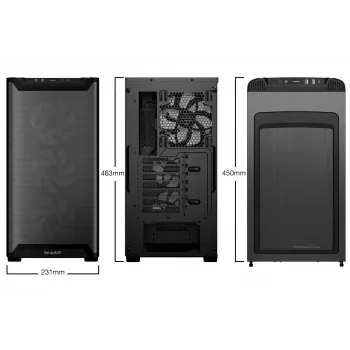 be quiet Pure Base 501 LX Schwarz Midi-Tower