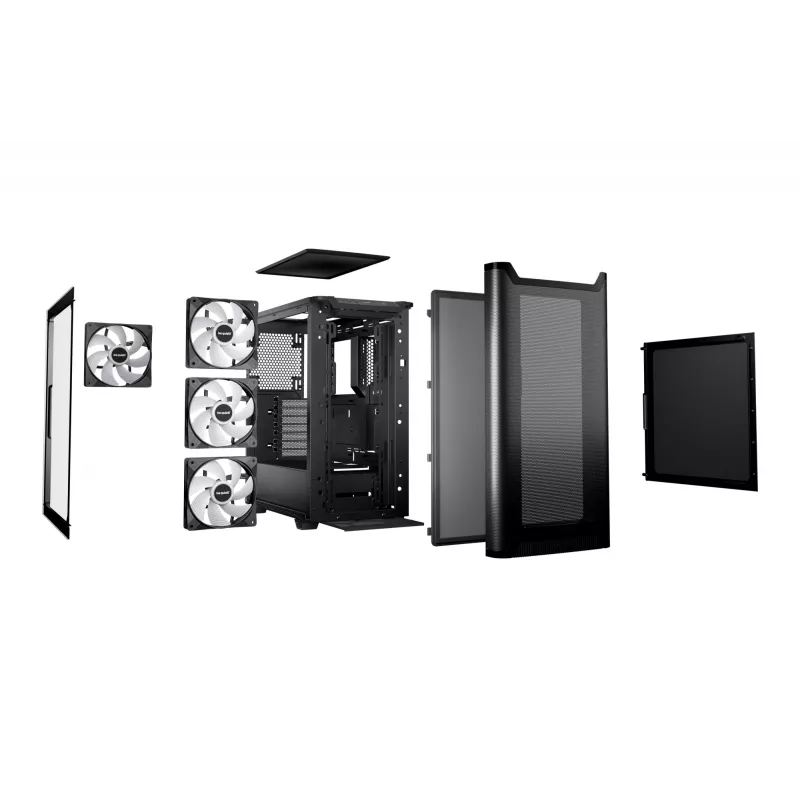 be quiet Pure Base 501 LX Schwarz Midi-Tower