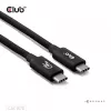 USB Type-C Kabel CLUB3D CAC-1570 1,2m — 80Gbps, 240W, unterstützt 8K@240Hz, schwarz