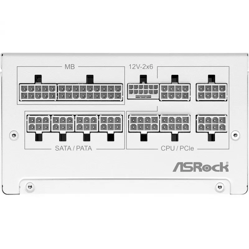 ASROCK Netzteil Steel Legend Sl-1000gw 1000w 80+ Gold White ATX