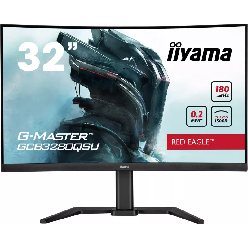 iiyama G-MASTER GCB3280QSU-B2 Computer Monitor 80 cm (31,5 Zoll) 2560 x 1440 Pixel Dual QHD LED Schwarz