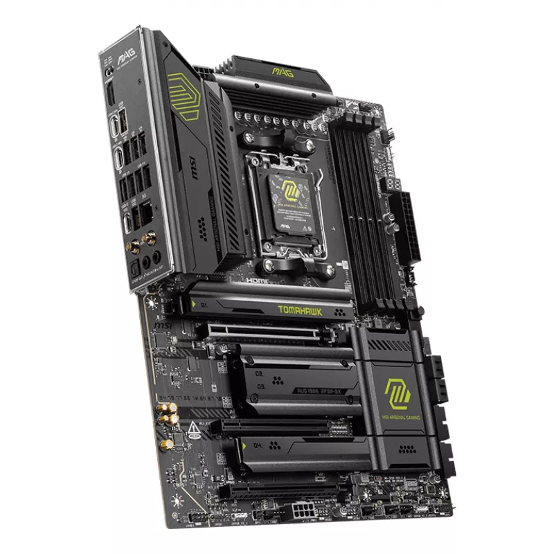 Mainboard MSI MAG X870E TOMAHAWK WIFI — AMD X870E, Socket AM5, ATX, 4x DDR5 DIMM, 4x M.2, Wi‑Fi, 5Gb Ethernet