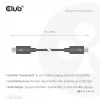 CLUB3D Thunderbolt™ 5 zertifiziertes Kabel 8K240Hz Daten 80/120 Gbps EPR 240 Watt M/M 1m / 3,28ft