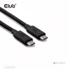 CLUB3D Thunderbolt™ 5 zertifiziertes Kabel 8K240Hz Daten 80/120 Gbps EPR 240 Watt M/M 1m / 3,28ft