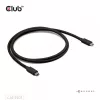 CLUB3D Thunderbolt™ 5 zertifiziertes Kabel 8K240Hz Daten 80/120 Gbps EPR 240 Watt M/M 1m / 3,28ft
